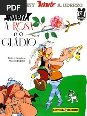 Asterix PT29 A Rosa e o Gladio pdf download gratis