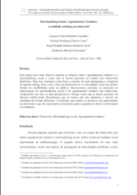 Intercom MERCHANDISING SOCIAL AS TELENOVELAS E A CONSTRUÇAO DA CIDADANIA pdf download gratis