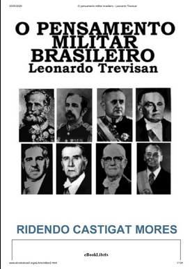 Lauro Trevisan O PENSAMENTO MILITAR BRASILEIRO pdf download gratis