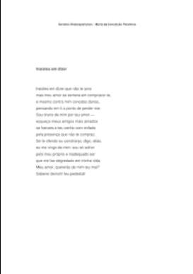 Maria Paranhos SONETOS SHAKESPERIANOS pdf download gratis