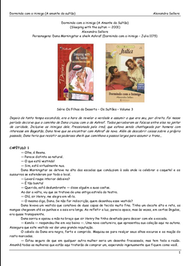 Alexandra Sellers Filhos do Deserto Os Sultoes III A AMANTE DO SULTAO