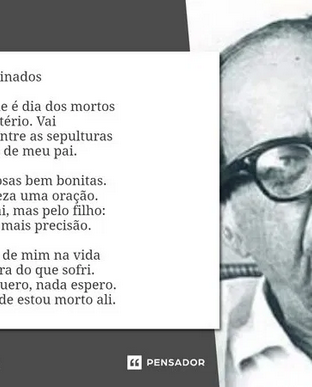 Manuel Bandeira POEMA DE FINADOS
